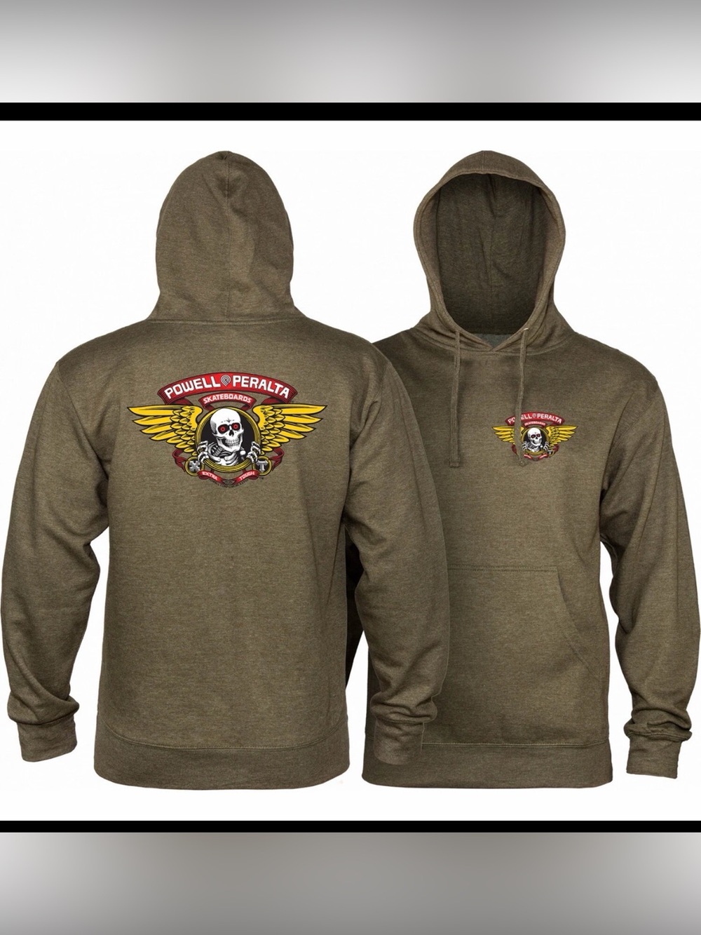 Powell Peralta skateboards hoodie sweatshirt L - Picture 7 of 7
